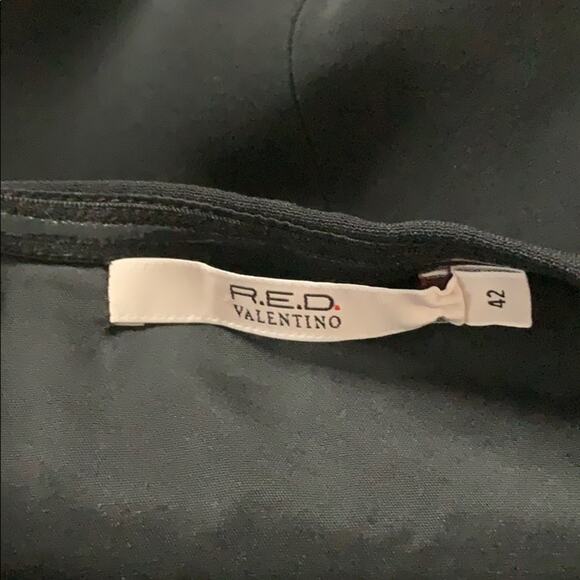 Red Valentino bow strapless dress - Picture 4 of 6